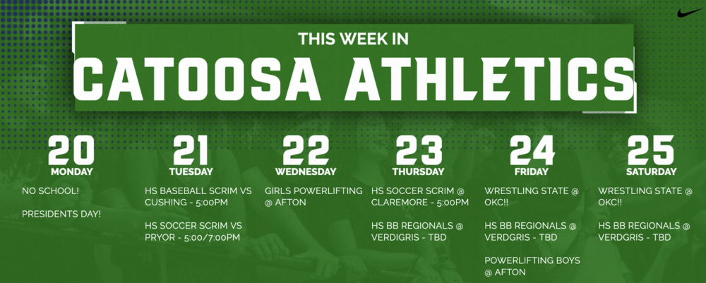 This week in Catoosa Athletics