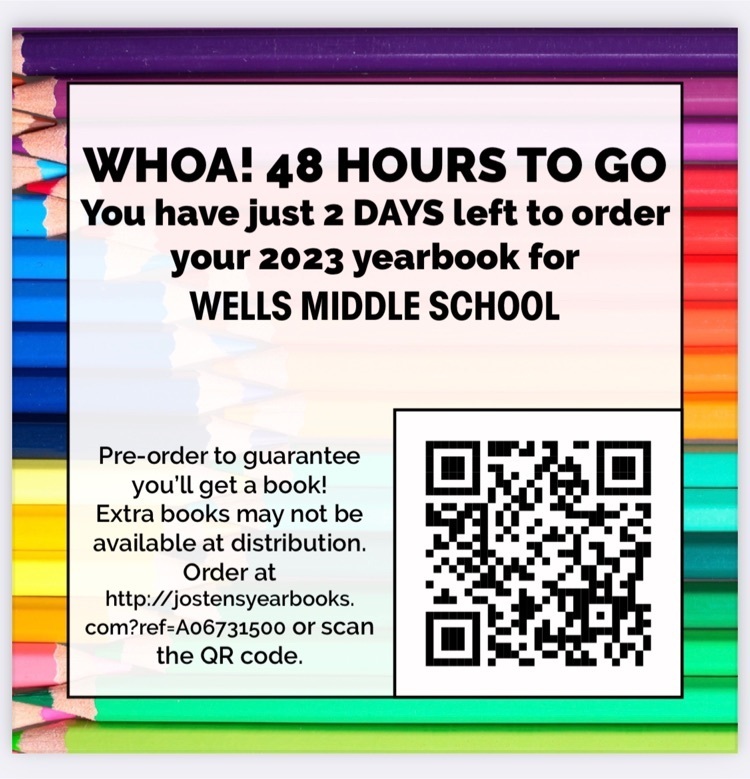 2 days left to order yearbook!